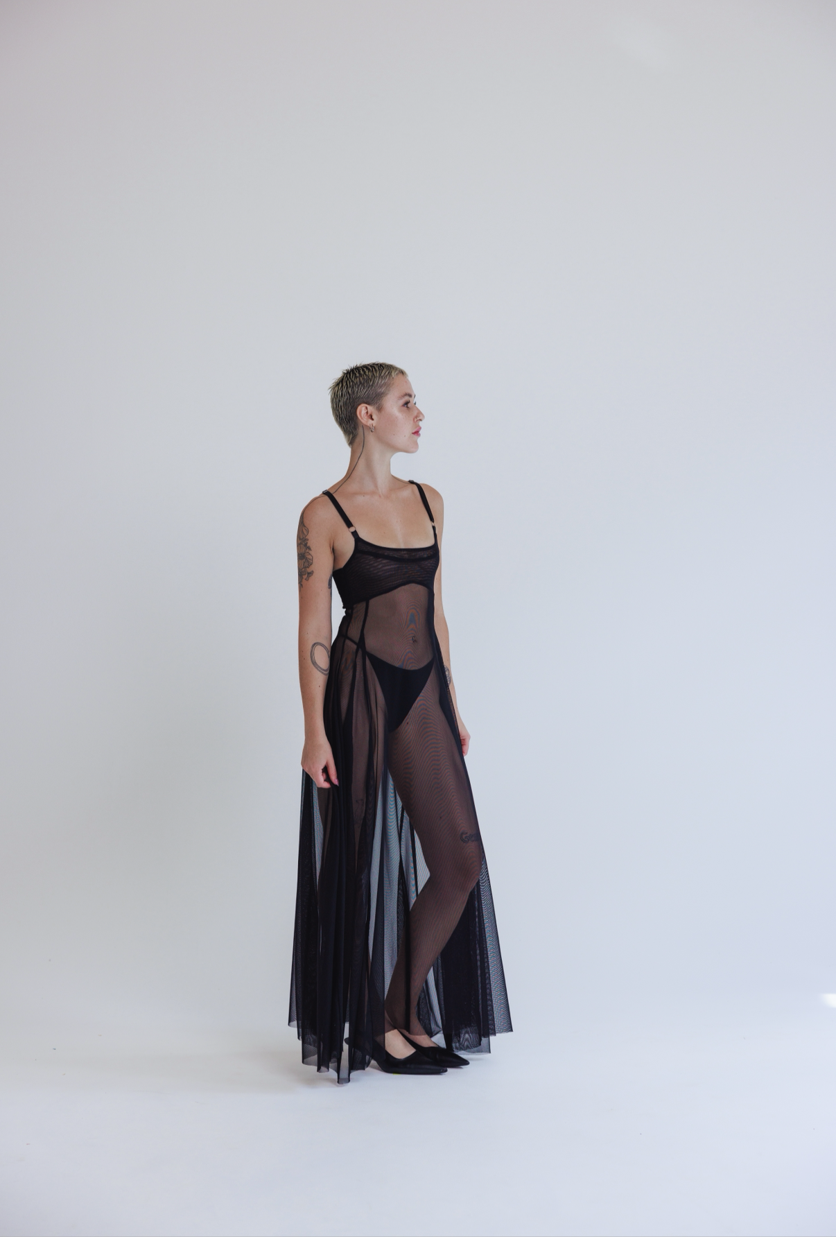 Transparent Maxi Dress